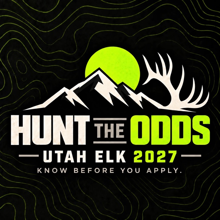 Hunt the Odds Utah Elk 2027 logo